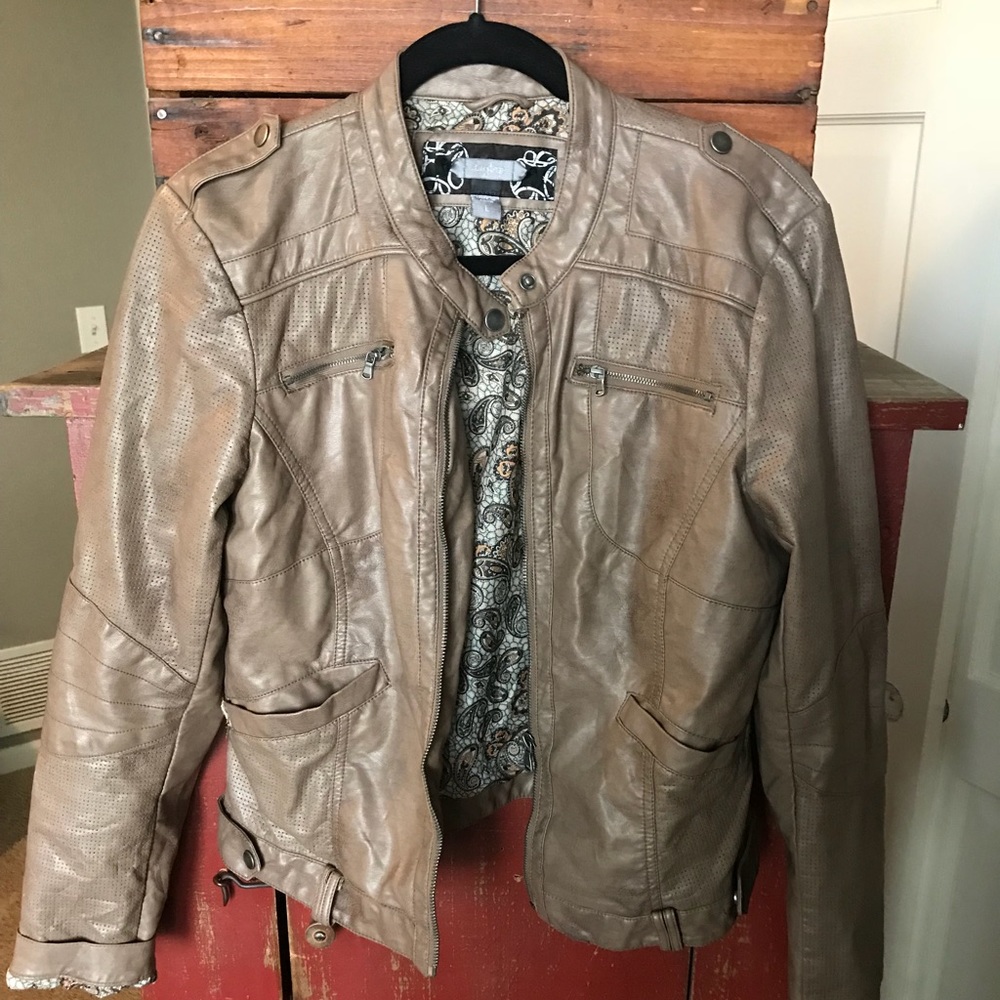 Daytrip faux leather jacket